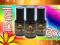 jaapee ** 3x LAKIER ŻELOWY manicure hybrydowy 15ml