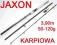 WĘDKA KARPIOWA JAXON CARP GROUND 3,90m 50-120g !!!