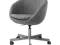 IKEA SKRUVSTA KRZESŁO OBROTOWE szary