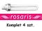 rosaris ŻARÓWKI (DC) - KOMPLET 4szt - DO LAMP UV