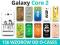 Samsung Galaxy Core 2 G355H|TURBO Case ETUI+2x FOL
