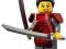 LEGO MINIFIGURES SERIA 13 SAMURAJKA SAMURAI NOWOŚĆ