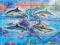 FAUNA MORSKA Delfiny - arkusik NOWOŚĆ 2013 #0890