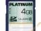 Karta SDHC 4GB Class 6 Platinum 10 szt.