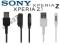 Kabel magnetyczny USB SONY Xperia Z1 Z2 Z3 Compact