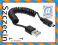 kabel USB - miniUSB spirala 20-60cm mini Szczecin