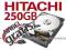 NOWY DYSK TWARDY SATA 3.5'' HITACHI 250GB FV GW-36