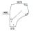 SZYBA DRZWI LEWA CASE NEW HOLLAND 82027357