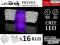 16 świecąca kostka brukowa LED PICCOLA RGB puszka
