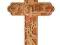 Krzyż drewniany, krzyżyk, duży do powieszenia