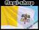 Flaga Watykan 90x60 cm Watykanu Papieska Kościelna