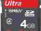 SANDISK 4GB ULTRA SD SDHC 15MB/S CLASS 4 NOWOŚĆ!