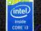 108 Naklejka Intel Core i3 Haswell Blue 15 x 21 mm