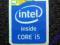 109 Naklejka Intel Core i5 Haswell Blue 15 x 21 mm