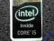 110 Naklejka Intel Core i5 Haswell Black 15x21 mm