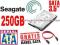 NOWY DYSK TWARDY 250GB SEAGATE SATA + KABEL = FVAT