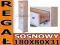 #### Regał sosnowy GRENADA II 180x80 # BIELONY #