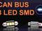 RURKOWA Żarówka LED CAN BUS 3 SMD Diody C5W 36 mm