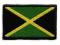Jamajka - Naszywka Flaga Jamajki 7,2 x 4,6 cm