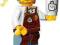 LEGO MINIFIGURES SERIA MOVIE LARRY BARISTA NOWA