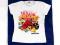 ANGRY BIRDS T-shirt koszulka dziewczęca 9-10 lat