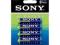 Bateria SONY LR06 LR6 AA ALKALINE blister4szt ŁÓDŹ