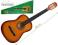 Gitara 6-cio strunowa drewniana 98cm pomarańczowa