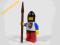 LEGO FIGURKA RYCERZ KNIGHT CRUSADER AXE CASTLE '80