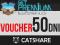 CATSHARE 50 DNI + VOUCHER + 600 GB + OD FIRMY !