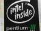 Oryginał Intel Pentium III 16x20mm (484)