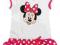 Tunika Minnie Mouse - Biała 116/122 cm