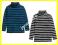 H&amp;M * 2-Pack* Golfy * Bluzeczki Paski* 122/128