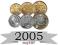 2005 komplet rocznik monet obiegowych IIIRP