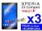 3x FOLIA POLIWĘGLANOWA SONY XPERIA Z3 COMPACT 24h