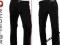 REDSTAR sztruksowe spodnie czarne 38/30 pas 96 cm