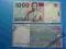 Banknot Indonezja 1000 Rupiah P-NEW 2011 2000 UNC
