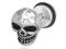 Fake plug ze stali - czaszka z oringiem