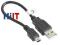 Kabel USB 2.0 mini USB Tracer 0,2m WAWA od ręki