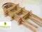 Drabinka bambusowa pałąk 120 cm /10szt, pergola