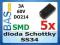 Dioda Schottky SS34 3A 40V DO214 SMD __ 5szt