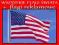 Flaga USA 150x90 cm Flagi Ameryki Amerykańska DUŻA