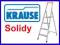 Drabina SOLIDY KRAUSE alu. drabiny wys.2,65m 3 st.