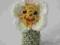Pacynka na palec - kwiat - crochet puppet finger