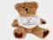 Miś TEDDY z własnym nadrukiem na koszulce - 15cm