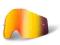 LUSTRZANA szybka do OAKLEY MAYHEM red fire