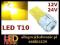 Żarówka LED T10 W5W 6 SMD 5730 10-30V migacz