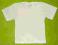 Koszulka biała T-shirt z krótkim rękawem r. 110