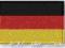 NASZYWKA - termo - Flaga Niemcy, Germany - HAFT