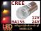 LED BA15S CREE 12V 24V TIR wsteczny STOP migacz