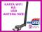 TV69 KARTA WiFi WLAN USB ODKRĘCANA ANTENA 150MBps
